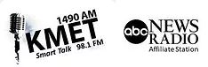 1490 AM KMET Smart Talk 98.1 FM abc New Radio Affiliate Station